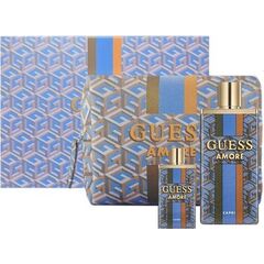GUESS AMORE CAPRI DÁRKOVÁ SADA EDT 100 ML, MINIATURKA EDT 7,5 ML A KOSMETICKÁ TAŠKA