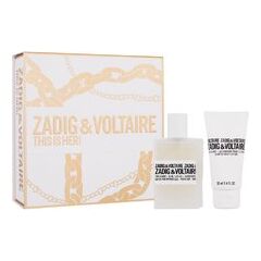 ZADIG & VOLTAIRE THIS IS HER! GIFT SET EDP 50 ML AND BODY LOTION 50 ML