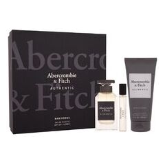 ABERCROMBIE & FITCH AUTHENTIC DÁRKOVÁ SADA EDT 100 ML, SPRCHOVÝ GEL 200 ML A MINIATURKA EDT 15 ML