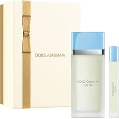 DOLCE GABBANA LIGHT BLUE EAU DE TOILETTE NEW DÁRKOVÁ SADA EDT 100 ML A MINIATURKA EDT 10 ML