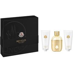 MONCLER SUNRISE POUR FEMME DÁRKOVÁ SADA EDP 100 ML, SPRCHOVÝ GEL 100 ML A TĚLOVÝ KRÉM 100 ML