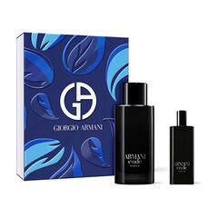 GIORGIO ARMANI CODE FOR MEN PARFUM GIFT SET PARFUM 125 ML AND MINIATURE PERFUME 15 ML