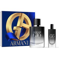 GIORGIO ARMANI ACQUA DI GIO POUR HOMME PARFUM DÁRKOVÁ SADA PARFUM 75 ML A MINIATURKA PARFUM 15 ML