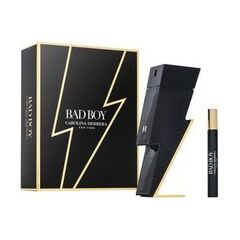 CAROLINA HERRERA BAD BOY GIFT SET EDT 100 ML AND MINIATURE EDT 10 ML