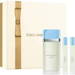 DOLCE GABBANA LIGHT BLUE DÁRKOVÁ SADA EDT 100 ML A MINIATURKA EDT 2 X 10 ML