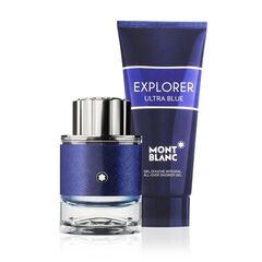 MONT BLANC MONTBLANC EXPLORER ULTRA BLUE SET M (EDP 60ML + SG 100ML)