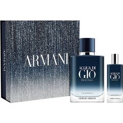 GIORGIO ARMANI ACQUA DI GIO PROFONDO DÁRKOVÁ SADA EDP 100 ML A MINIATURKA EDP 15 ML