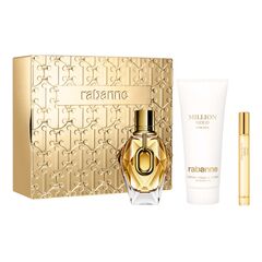 PACO RABANNE MILLION GOLD FOR HER GIFT SET EDP 90 ML, MINIATURE EDP AND BODY LOTION 100 ML