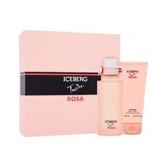 ICEBERG TWICE ROSA GIFT SET EDT 125 ML AND BODY LOTION 100 ML