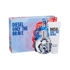 DIESEL ONLY THE BRAVE GIFT SET EDT 50 ML AND SHOWER GEL ONLY THE BRAVE 100 ML