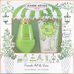 JEANNE ARTHES TEA TIME A PARIS MACARON AMANDE DÁRKOVÁ SADA EDP 100 ML A TĚLOVÉ MLÉKO 150 ML