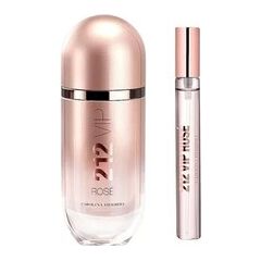 CAROLINA HERRERA 212 VIP ROSE DÁRKOVÁ SADA EDP 80 ML A MINIATURKA EDP 10 ML