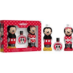 FRAGRANCES FOR CHILDREN MICKEY MOUSE & MINNIE DÁRKOVÁ SADA EDT 50 ML, SPRCHOVÝ GEL MINNIE 400 ML A SPRCHOVÝ GEL MICKEY MOUSE 400 ML