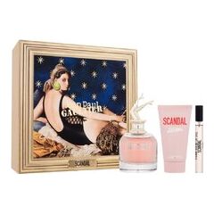 JEAN PAUL GAULTIER SCANDAL GIFT SET EDP 80 ML, BODY LOTION 75 ML AND MINIATURE EDP 10 ML