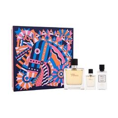 HERMÈS TERRE D´HERMES DÁRKOVÁ SADA PARFUM 75 ML, BALZÁM PO HOLENÍ 40 ML A MINIATURKA 12,5 ML