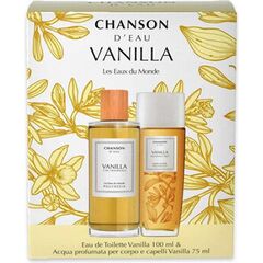 CHANSON D´EAU VANILLA DÁRKOVÁ SADA EDT 100 ML A TĚLOVÁ MLHA 75 ML