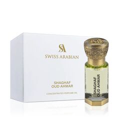 SWISS ARABIAN SHAGHAF OUD AHMAR CONCENTRATED PERFUMED OIL UNISEX 12 ML
