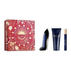 CAROLINA HERRERA GOOD GIRL DÁRKOVÁ SADA EDP 50 ML, TĚLOVÉ MLÉKO 100 ML A MINIATURKA EDP 10 ML