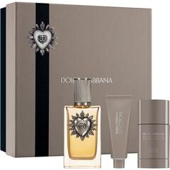 DOLCE GABBANA DEVOTION POUR HOMME DÁRKOVÁ SADA EDP 100 ML, DEOSTICK 75 G A SPRCHOVÝ GEL 50 ML