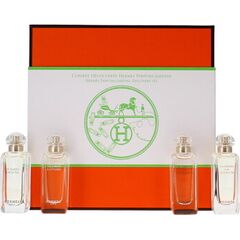 HERMÈS UN JARDIN DISCOVERY SET KOLEKCE MINIATUR DÁRKOVÁ SADA EDT UN JARDIN SUR LA LAGUNE 7,5 ML A EDT UN JARDIN A CYTHERE 7,5 ML A EDT UN JARDIN SUR LE NIL 7