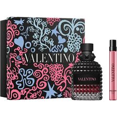 VALENTINO UOMO BORN IN ROMA INTENSE GIFT SET EDP 50 ML A MINIATURE EDP 10 ML