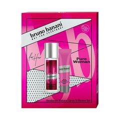 BRUNO BANANI PURE WOMAN GIFT SET DEODORANT 75 ML AND SHOWER GEL 50 ML