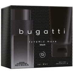 BUGATTI DYNAMIC MOVE BLACK GIFT SET EDT 100 ML A SHOWER GEL 200 ML