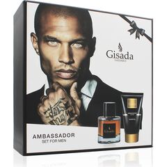 GISADA AMBASSADOR MEN GIFT SET EDP 50 ML A SHOWER GEL 100 ML