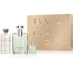 BVLGARI POUR HOMME DÁRKOVÁ SADA EDP 100 ML, MINIATURKA EDP 5 ML A SPRCHOVÝ GEL 75 ML