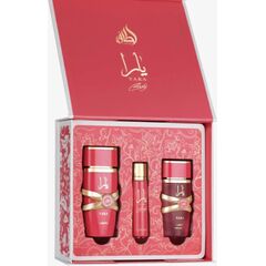LATTAFA YARA CANDY DÁRKOVÁ SADA EDP 100 ML, MINIATURKA EDP 12 ML A VLASOVÝ SPREJ 50 ML