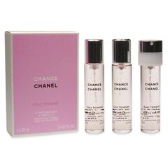 CHANEL CHANCE EAU TENDRE EDT ( 3 X 20 ML )