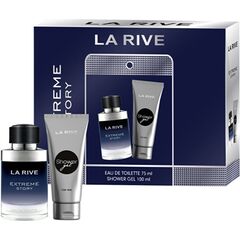 LA RIVE EXTREME STORY GIFT SET EDT 75 ML AND SHOWER GEL 100 ML