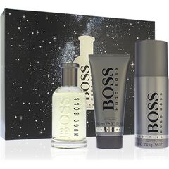 HUGO BOSS BOSS BOTTLED EAU DE TOILETTE FOR MEN 100 ML + SPRCHOVÝ GEL 100 ML + DEOSPRAY 150 ML GIFT SET