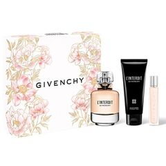 GIVENCHY L´ INTERDIT GIFT SET EDP 80 ML, BODY LOTION 75 ML AND MINIATURE EDP 12.5 ML