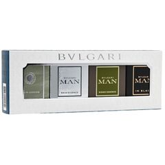 BVLGARI MEN´S MINI SET - MINIATURE COLLECTION FOR MEN