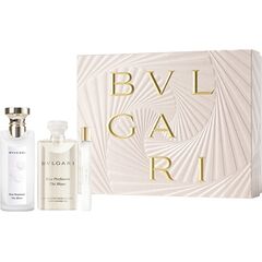 BVLGARI EAU PARFUMÉE AU THÉ BLANC DÁRKOVÁ SADA EDT 75 ML, SPRCHOVÝ GEL 75 ML A MINIATURKA EDT 10 ML