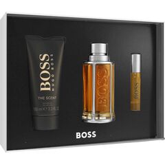 HUGO BOSS BOSS THE SCENT DÁRKOVÁ SADA PRO MUŽE TOALETNÍ VODA 100 ML + SPRCHOVÝ GEL 100 ML + TOALETNÍ VODA 10 ML