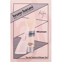 BRUNO BANANI WOMAN GIFT SET EDT 30 ML AND SHOWER GEL 50 ML