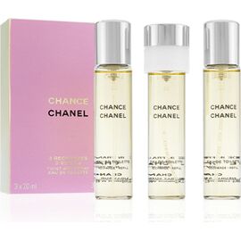 CHANEL CHANCE EDT 3X20ML REFILL