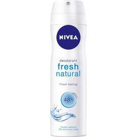 NIVEA FRESH NATURAL 48H DEODORANT SPRAY FOR WOMEN 150 ML
