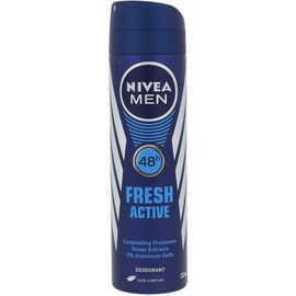 NIVEA MEN FRESH ACTIVE DEODORANT SPRAY FOR MEN 150 ML