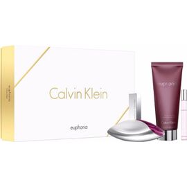 CALVIN KLEIN EUPHORIA EDP 100 ML + BODY LOTION 200 ML + EDP ROLL-ON 10 ML GIFT SET