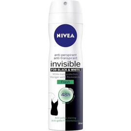 NIVEA INVISIBLE BLACK & WHITE FRESH DEODORANT SPRAY 150 ML
