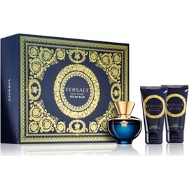 VERSACE DYLAN BLUE POUR FEMME EDP 50 ML + BODY LOTION 50 ML + SHOWER GEL 50 ML GIFT SET