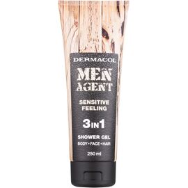 DERMACOL MEN AGENT SENSITIVE FEELING 3IN1 SHOWER GEL 250ML