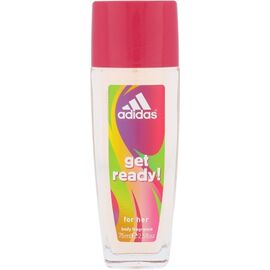 ADIDAS GET READY! DEODORANT WITH SPRAY FOR WOMEN 75 ML