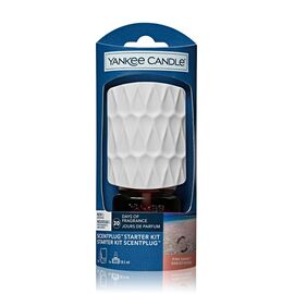 YANKEE CANDLE ELECTRIC ORGANIC KIT PINK SANDS SCENT INTO THE DRAWER