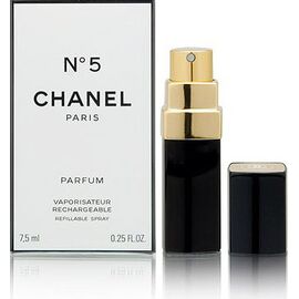 CHANEL N°5 PARFUM PERFUME FOR WOMEN 7,5 ML REFILLABLE