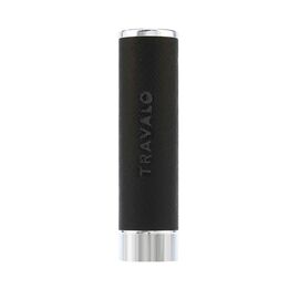 TRAVALO WALZER REFILLABLE PERFUME SPRAYER 5 ML LEATHER BLACK