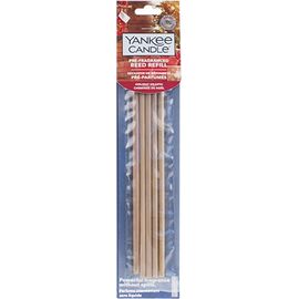 YANKEE CANDLE PRE-FRAGRAN.REED HOLIDAY HEARTH FILLING INTO THE DIFFUSER 5X PCS